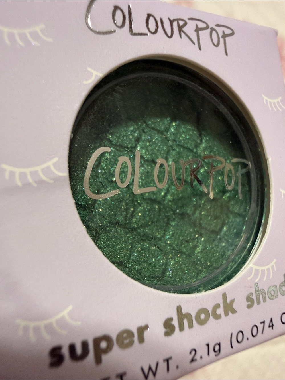 ColourPop Shimmery Emerald Green Super Shock Shadow - Empire